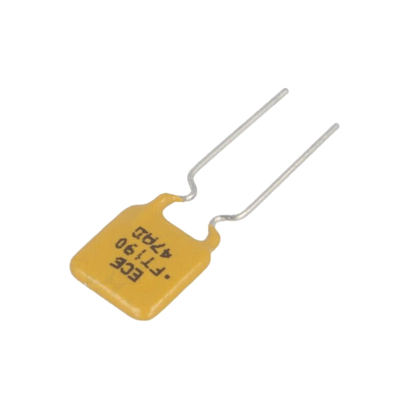 Siguranţă: polimerică PTC; 1,9A; Ø0,51x7,6mm