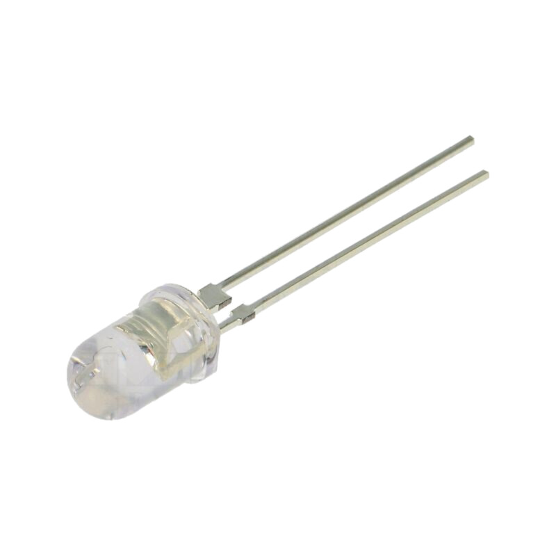 LED; ambră; 5mm; 60000mcd; 30°; Parte frontală: convex; 2,3÷2,8VDC