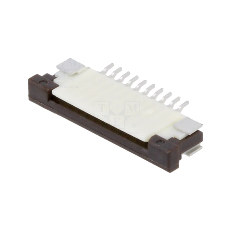 Conector: FFC/FPC; cositorit; SMT; 50V; 0,4A; PIN: 10; orizontală