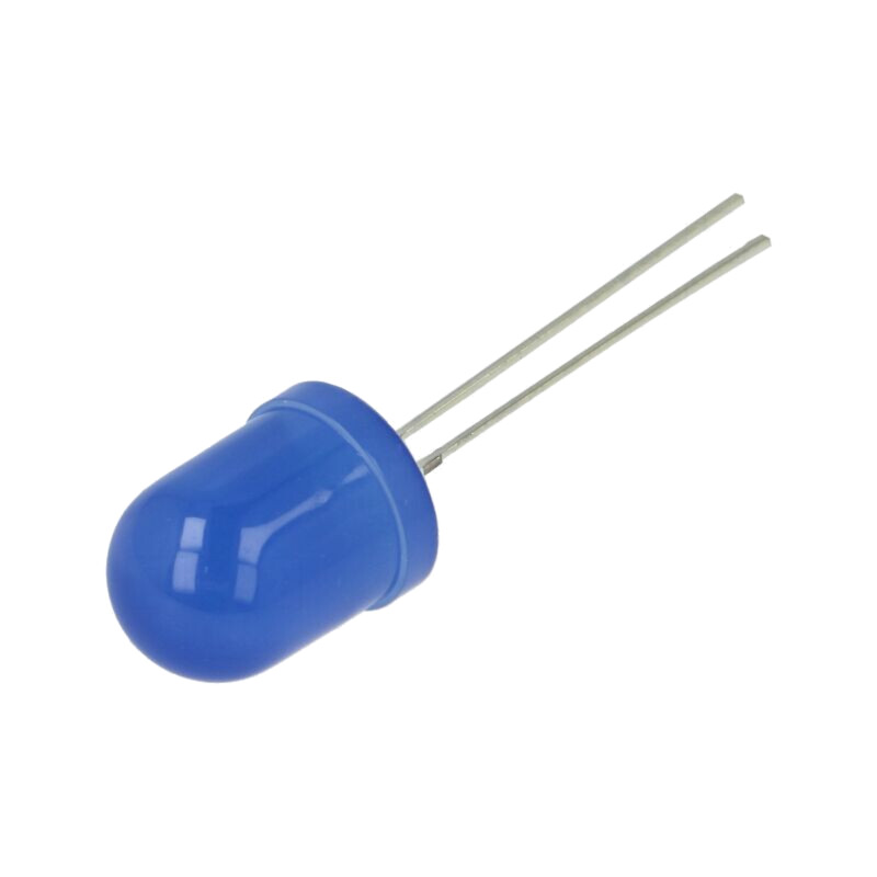 LED; albastru; 10mm; 3000mcd; 30°; Parte frontală: convex; -30÷85°C