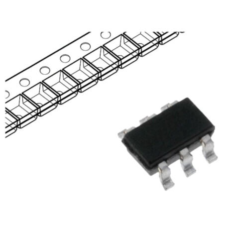 Tranzistor: N-MOSFET; unipolar; 30V; 6,3A; 1,6W; SuperSOT-6