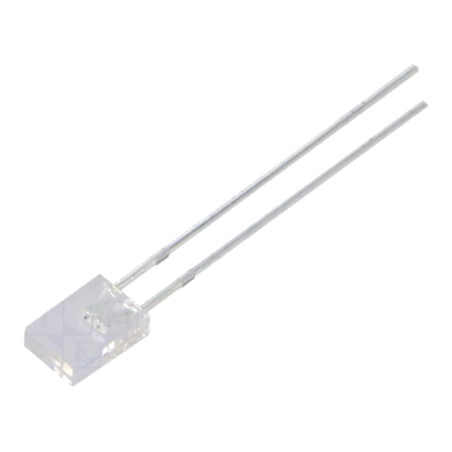 LED; roşie,albastru; dreptunghiulară; 2x5x7mm; bipolară; 120°