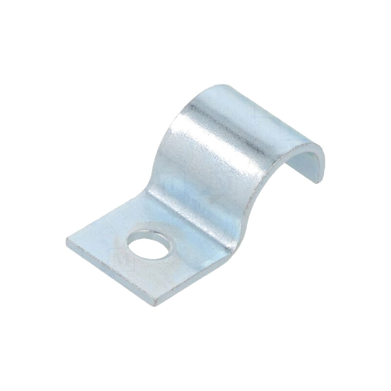 Clemă montată cu şurub; Øbuclă: 6,4mm; Øorif.mont: 5,5mm