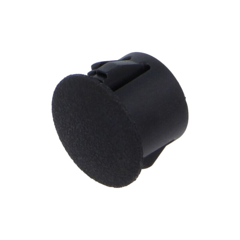 Capac de protecţie; H: 10,3mm; cu împingere,clichet; neagră