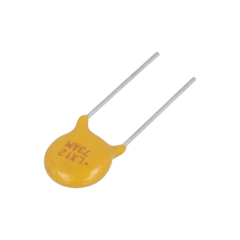 Siguranţă: polimerică PTC; 120mA; SMD; geantă; Ø0,51x7,6mm