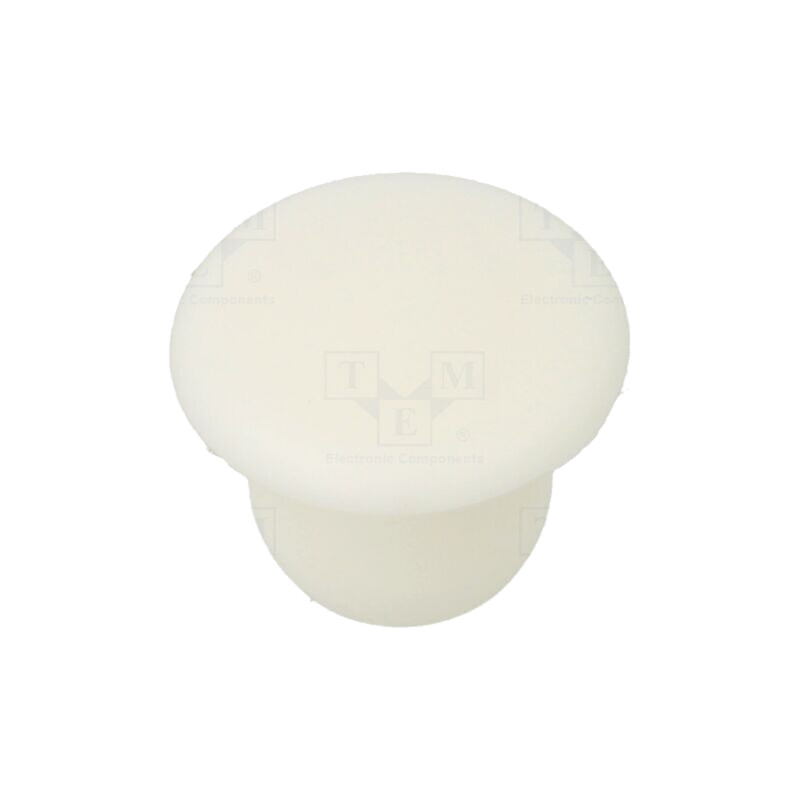 Capac de protecţie; H: 7,5mm; cu împingere; Diam.flanşă: 12mm
