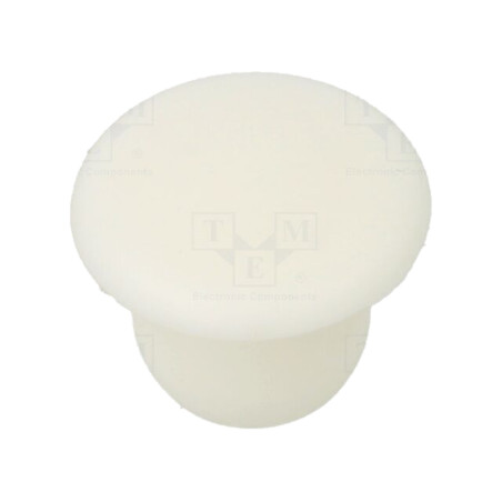 Capac de protecţie; H: 7,5mm; cu împingere; Diam.flanşă: 12mm