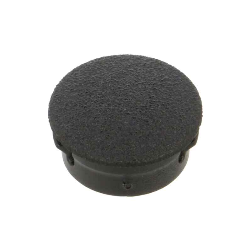 Capac de protecţie; H: 6,4mm; cu împingere,clichet; neagră; PGM-3