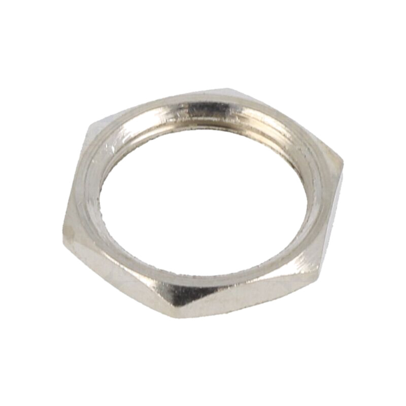 Piuliţă; hexagonală; 1/4"-32; alamă; Acoperire: nichel; 2,36mm