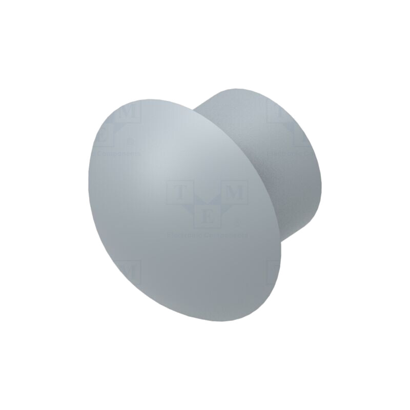 Capac de protecţie; poliamidă; gri; Entrelec; Ø: 4mm; Dimensiune: 9