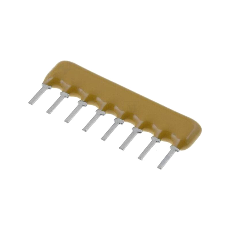 Rezistor multipolar: X; THT; 2,2kΩ; ±2%; 0,2W; Nr.rezistori: 7; 100V