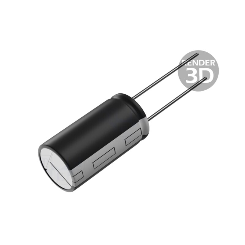 Condensator: electrolitic; low ESR; THT; 680uF; 16VDC; Ø8x15mm