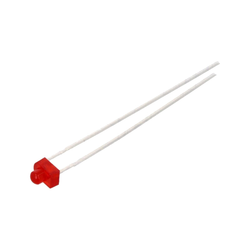LED; roşie; 1,8mm; 4÷32mcd; 40°; Parte frontală: convex; 2÷3VDC