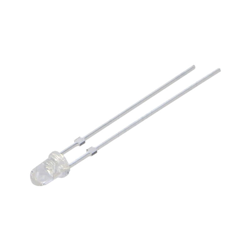 LED; albastru; 3mm; 4200÷5800mcd; 30°; Parte frontală: convex