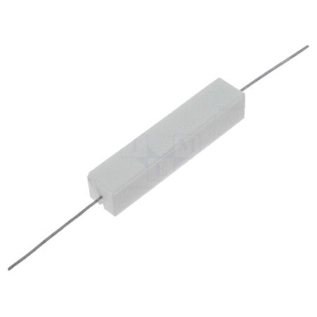 Rezistor: bobinat; cu ciment; THT; 2,4Ω; 10W; ±5%; Ø0,8x35mm