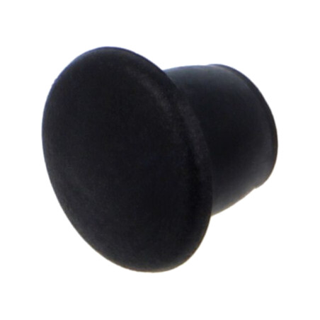 Capac de protecţie; H: 6,5mm; cu împingere; Diam.flanşă: 11mm