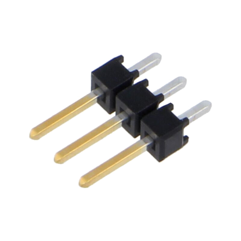 Conector: şiruri pini; şir pini; tată; PIN: 3; drept; THT; 2,54mm