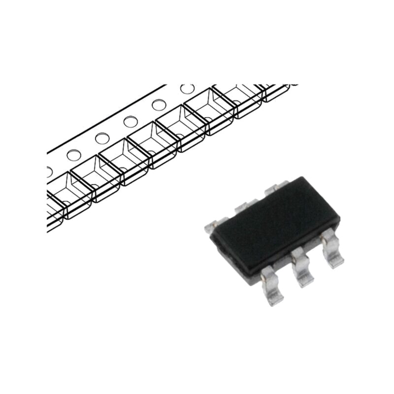 IC: digital; buffer,non-inversor; Ch: 2; SMD; SOT26; LVC; -40÷125°C