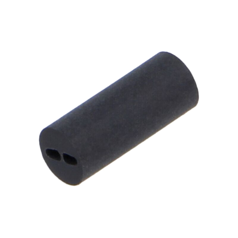 Bucşă de distanţare; LED; Øext: 3,9mm; ØLED: 3mm; Lung: 10mm; neagră