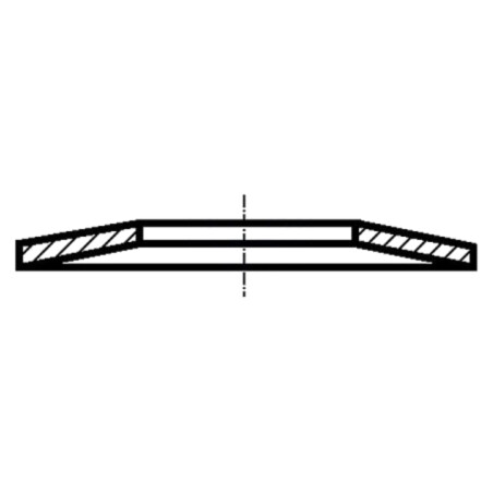 Şaibă; arc-disc,elastică; D12mm; h0,85mm; oțel inoxidabil