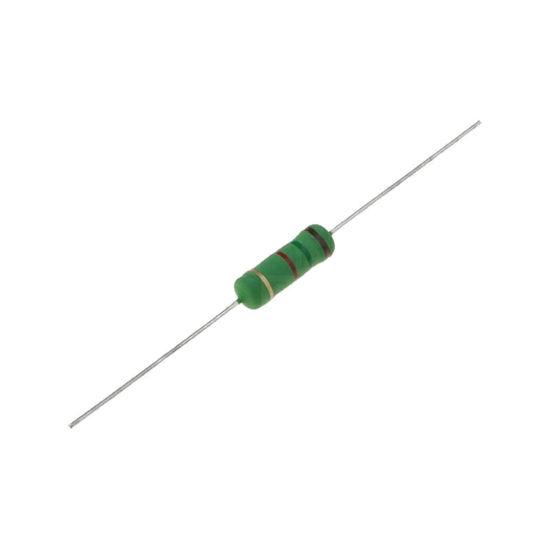 Rezistor: bobinat; de înaltă tensiune; THT; 68Ω; 2W; ±5%; Ø0,7x28mm