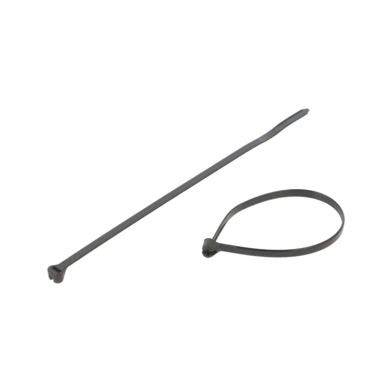 Colier de strângere; L: 140mm; W: 3,6mm; poliamidă