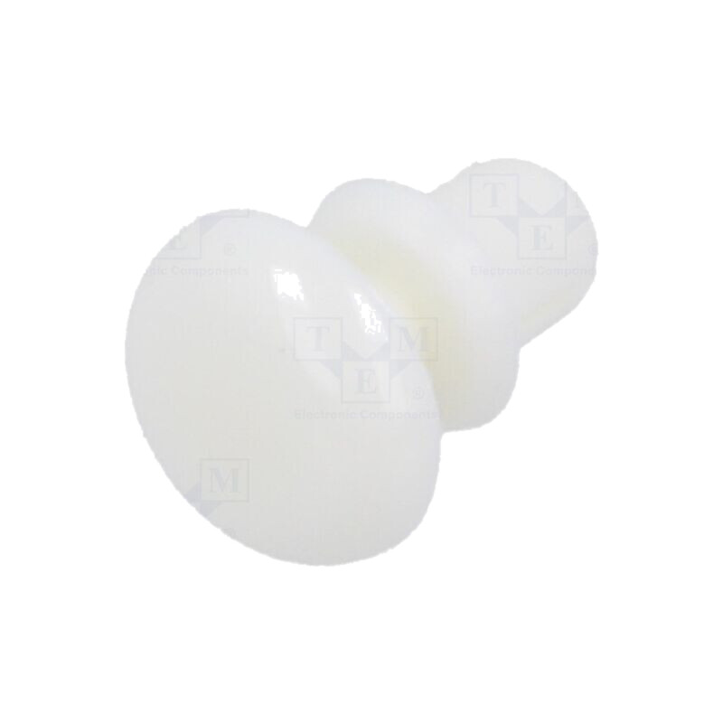 Diblu; poliamidă; Lung.nit: 3,5mm; Diam.orif.mont: 3,1mm; albă