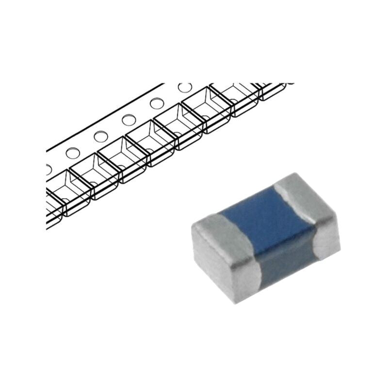 Termistor NTC; 10kΩ; SMD; 0805; 3550K