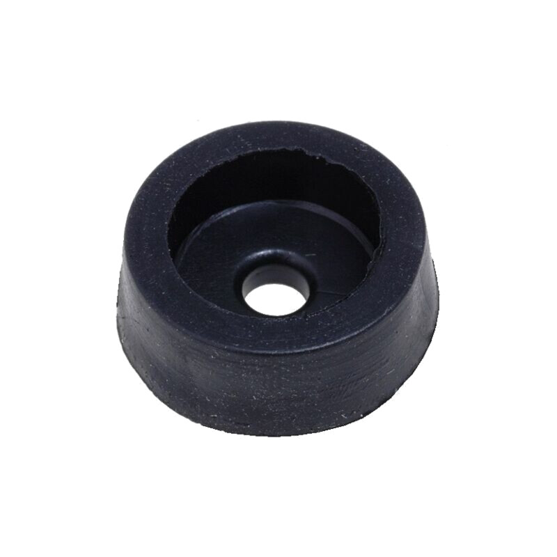 Picioruş; H: 5mm; neagră; gumă; Dim: Ø14mm; Øorif.mont: 2,9mm