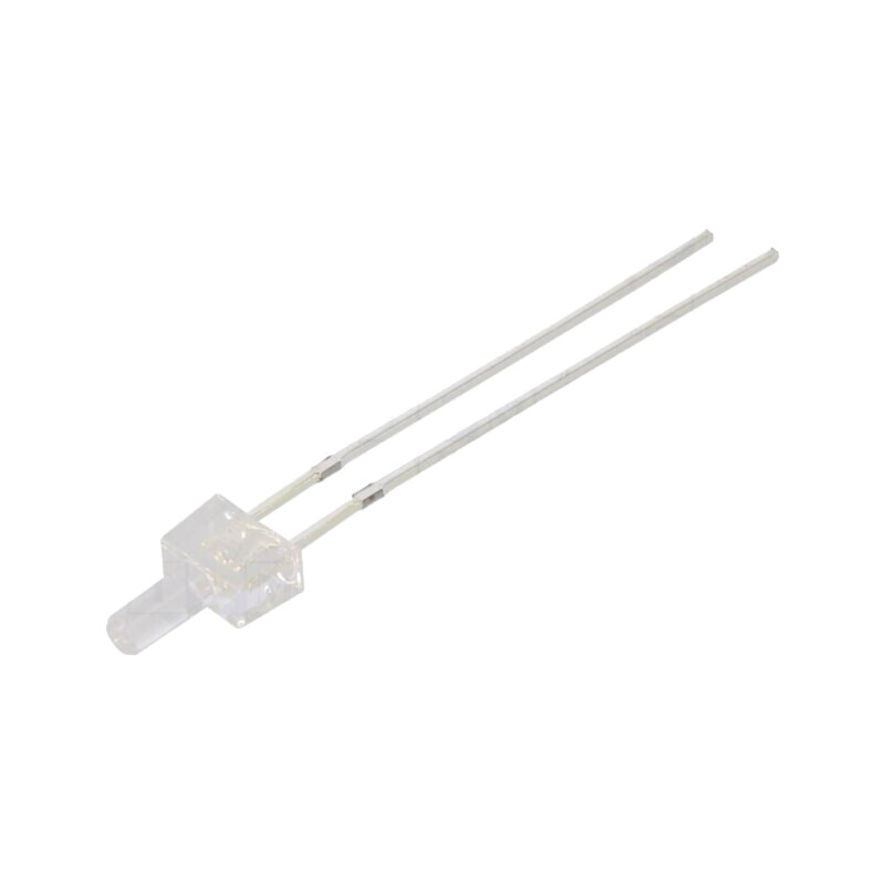 LED; albastru; 2mm; 500÷750mcd; 90°; Parte frontală: plat; -40÷85°C