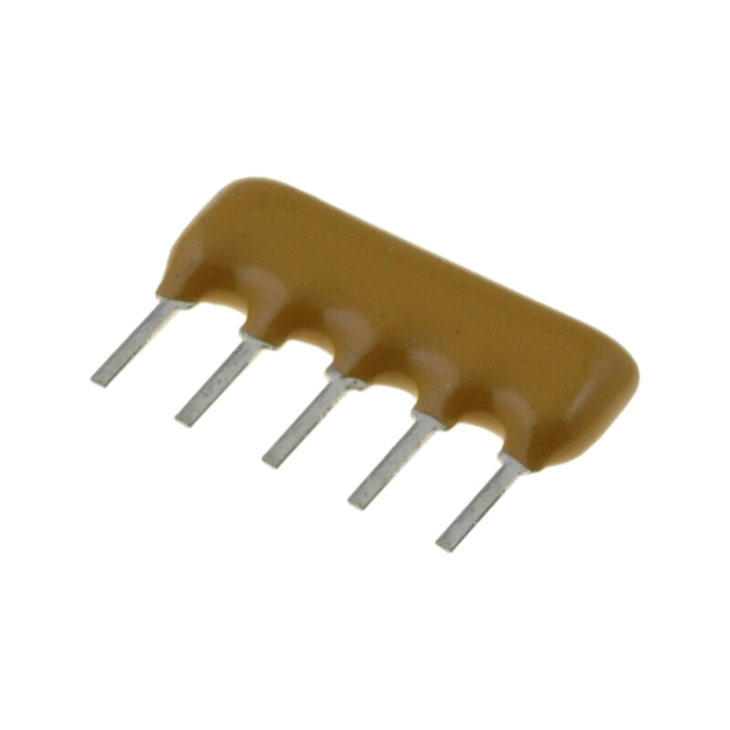 Rezistor multipolar: X; THT; 2,2kΩ; ±2%; 0,2W; Nr.rezistori: 4; 100V