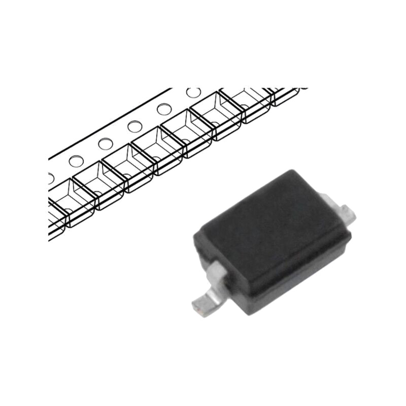 Diodă: comutaţie Schottky; SOD323; SMD; 40V; 30mA; rolă,bandă