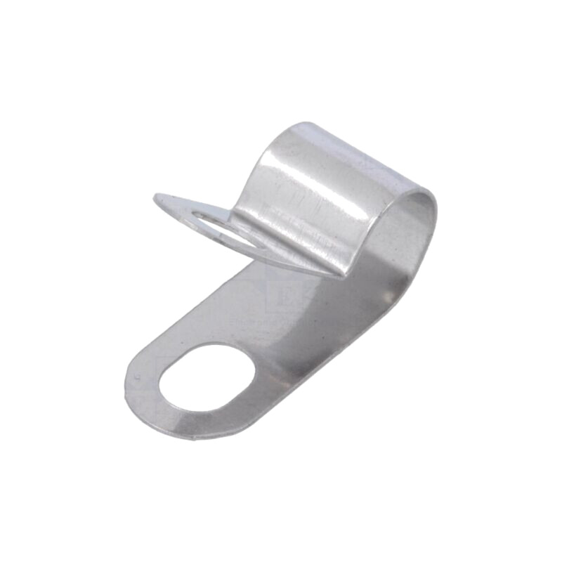 Clipsuri; pentru cabluri ecranate; Øbuclă: 6,4mm; A: 18,7mm
