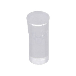 Tub pentru LED-uri; Ø2,3mm; Lung: 4,8mm; rotund; drept