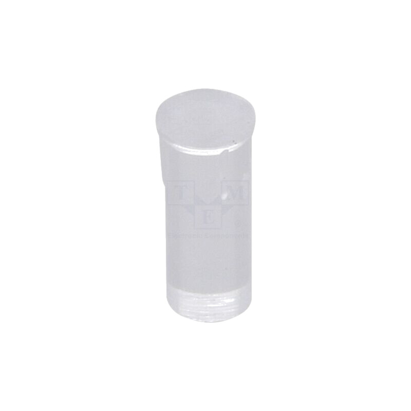 Tub pentru LED-uri; Ø2,3mm; Lung: 4,8mm; rotund; drept