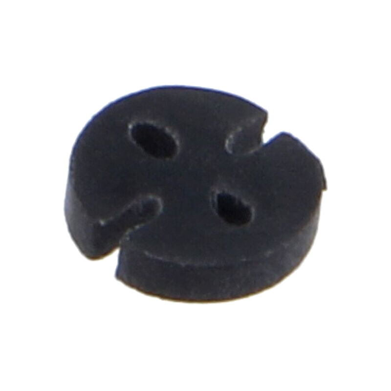 Bucşă de distanţare; LED; Øext: 3,9mm; ØLED: 3mm; Lung: 5mm; neagră