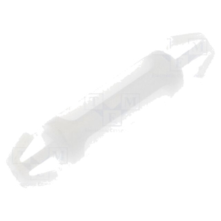 Distanţier PCB; poliamidă; Lung: 14mm; clichet/clichet; naturală