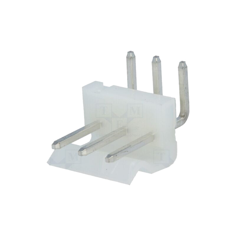 Conector: cablu-placă; soclu; tată; PIN: 3; în unghi 90°; 7A; 250V