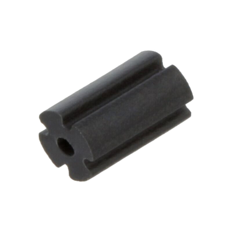 Bucşă de distanţare; LED; Øext: 3mm; ØLED: 3mm; Lung: 5mm; neagră