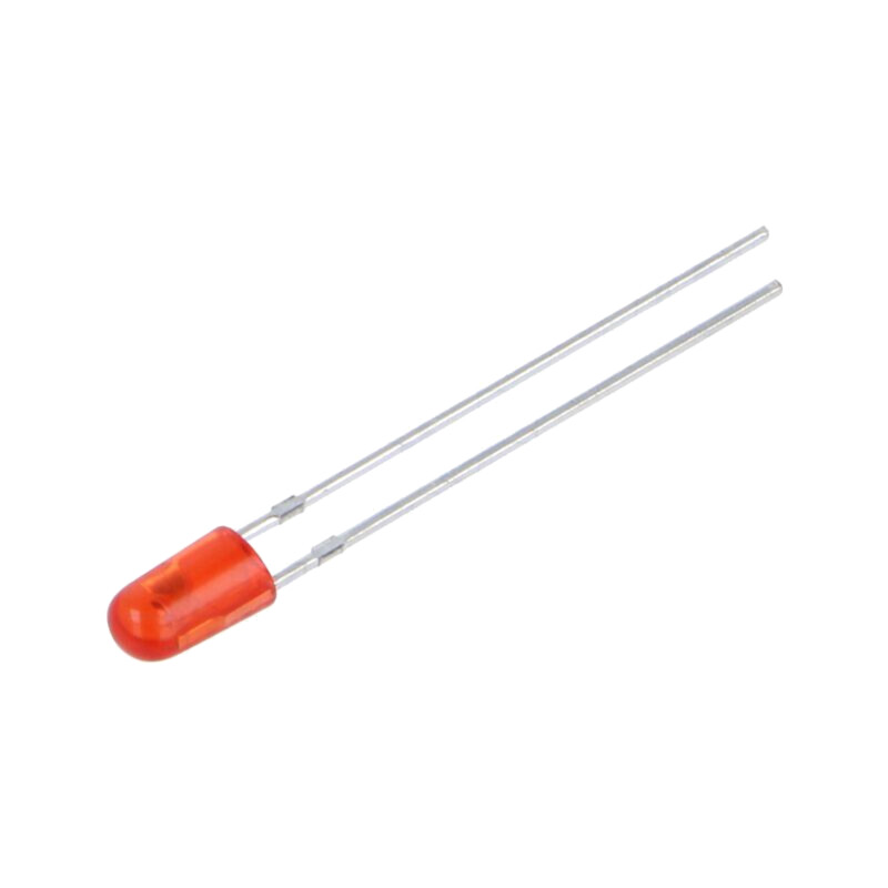 LED; roşie; oval; 3,9x3,1x6,3mm; 2000÷2500(typ)-3800mcd; 100/60°