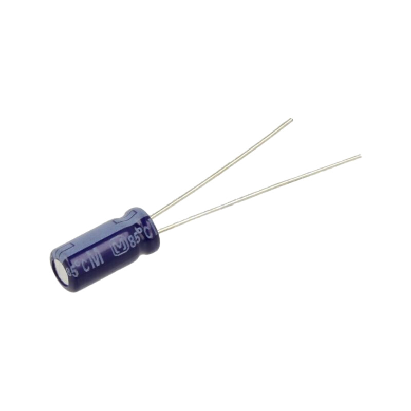 Condensator: electrolitic; THT; 10uF; 35VDC; Ø5x11mm; Raster: 2mm
