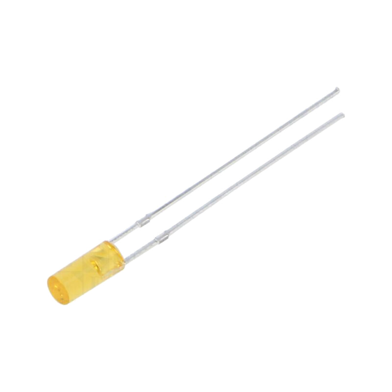 LED; portocalie; 3mm; 220÷330mcd; 110°; Parte frontală: plat; 78mW
