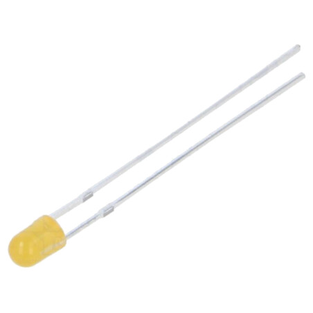 LED; portocalie; 3mm; 220÷330mcd; 40°; Parte frontală: convex; 78mW