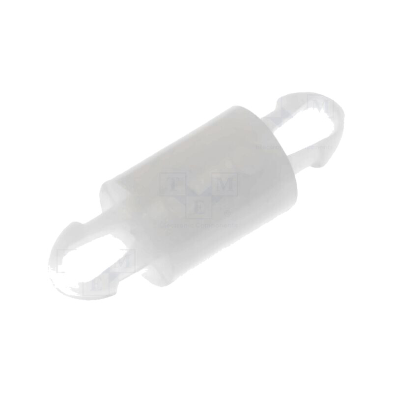 Distanţier PCB; poliamidă; Lung: 6mm; clichet/clichet; naturală