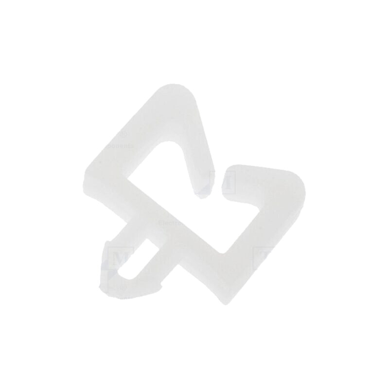Element de prindere cu clichet; poliamidă; Lăţ.int: 6,3mm