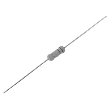 Rezistor: metal oxide; THT; 220mΩ; 1W; ±5%; Ø0,7x28mm; Ø3,5x10mm