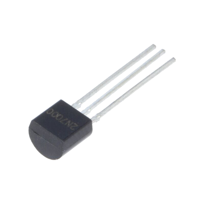 Tranzistor: N-MOSFET; unipolar; 60V; 0,2A; 0,35W; TO92