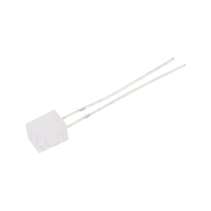 LED; galbenă; pătrată; 5x5x7mm; 150÷220mcd; 140°; 30mA; 1,8÷2,6VDC