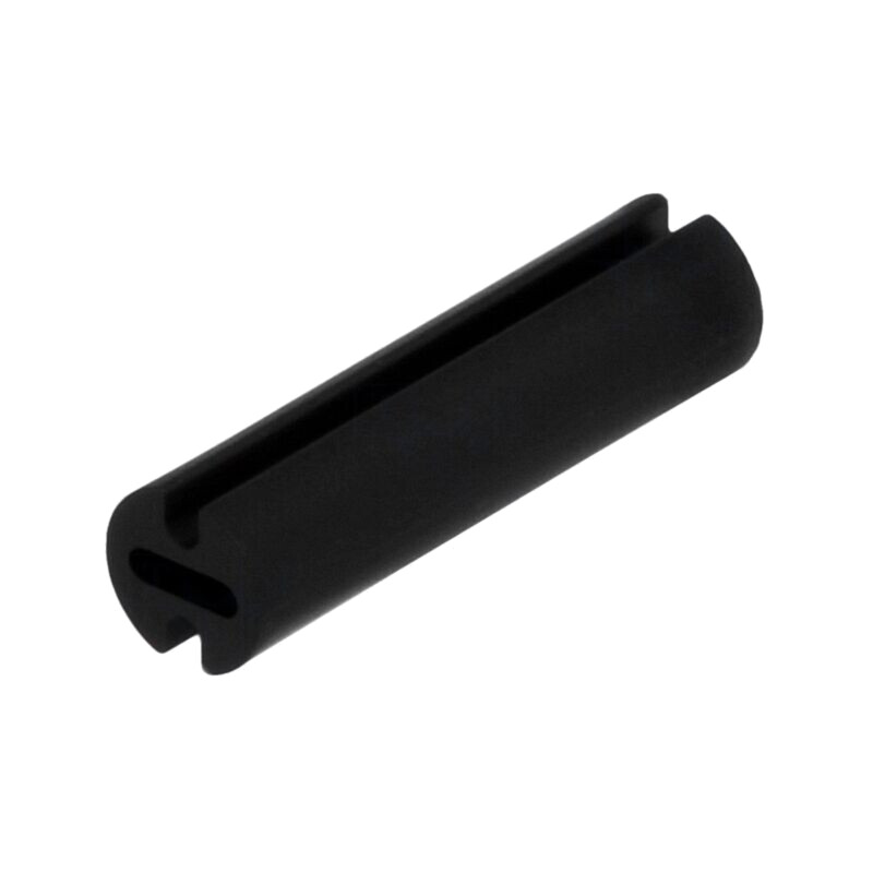 Bucşă de distanţare; LED; Øext: 4,5mm; ØLED: 3mm; Lung: 17mm; neagră