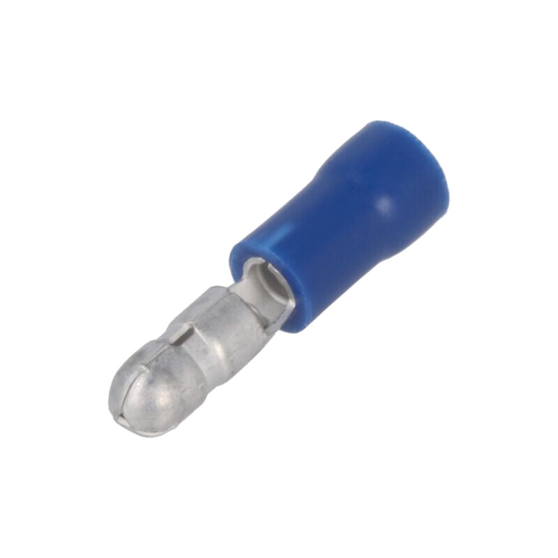 Terminal: rotunde; tată; Ø: 4mm; 1,5÷2,5mm2; crimpat; pe cablu